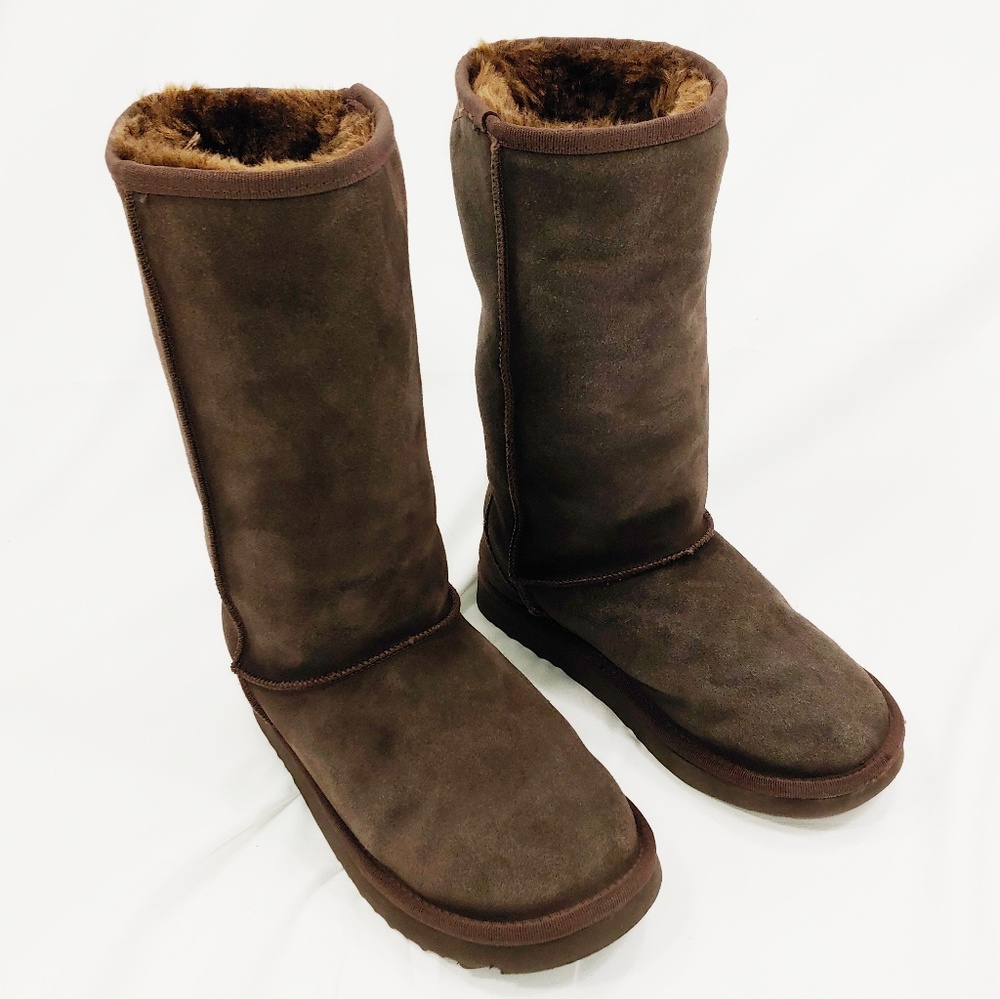 Ugg Australia Classic Tall Boots Chocolate Size 8